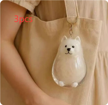 Carry Your Pet’s Fur Forever – Cute Keepsake Keychain 🐾