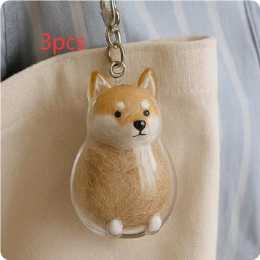 Carry Your Pet’s Fur Forever – Cute Keepsake Keychain 🐾