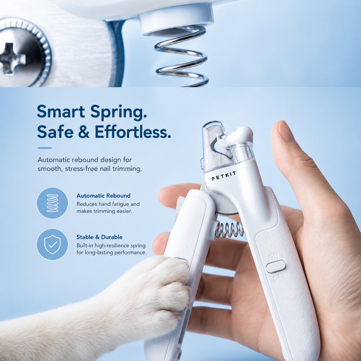 GlowSafe Pet Clippers