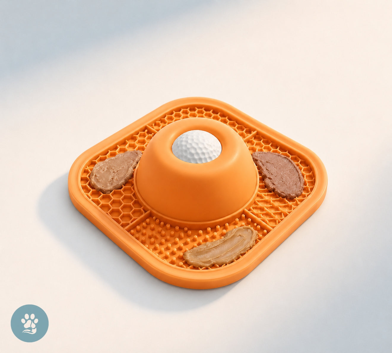 Slow Feeder Dog & Cat Bowl — Anti-Gulping Puzzle Feeding Mat, Reduces Bloat