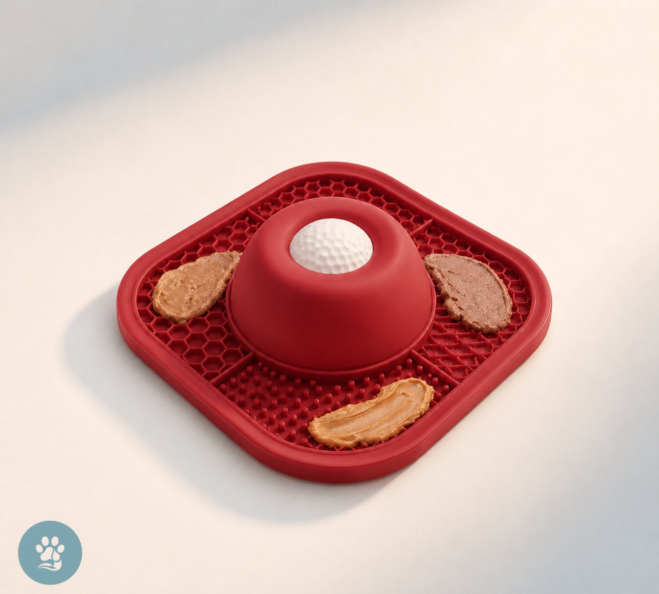 Slow Feeder Dog & Cat Bowl — Anti-Gulping Puzzle Feeding Mat, Reduces Bloat