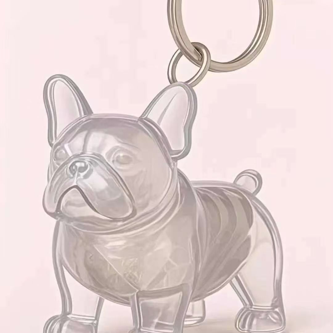 Carry Your Pet’s Fur Forever – Cute Keepsake Keychain 🐾