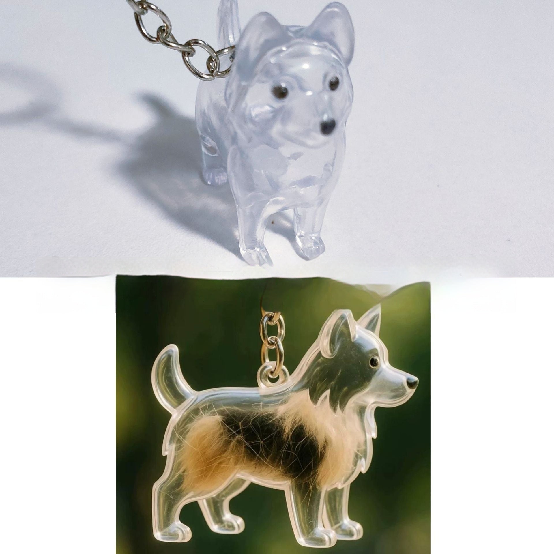 Carry Your Pet’s Fur Forever – Cute Keepsake Keychain 🐾