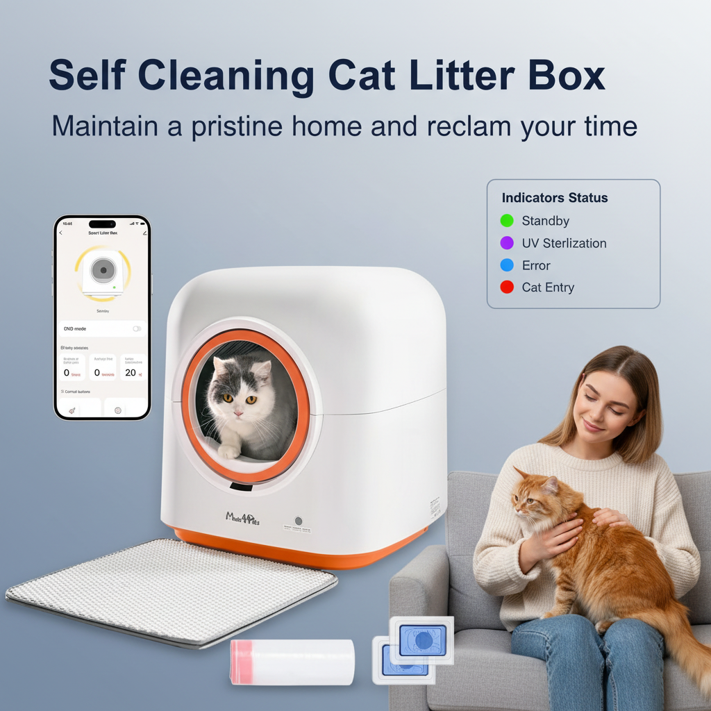Self Cleaning Cat Litter Box